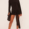 Long-Sleeve Mini Dress