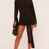 Long-Sleeve Mini Dress