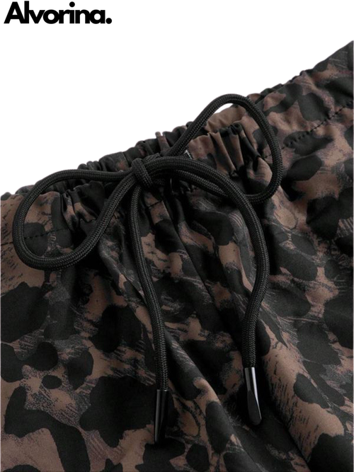 Alvorina™ Leopard Cargo Pants
